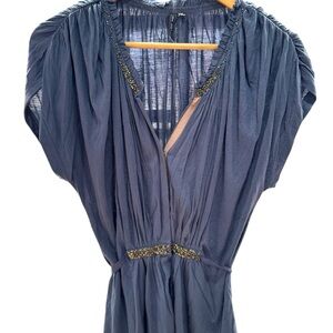 Elegant Navy Blue Women's Camisole